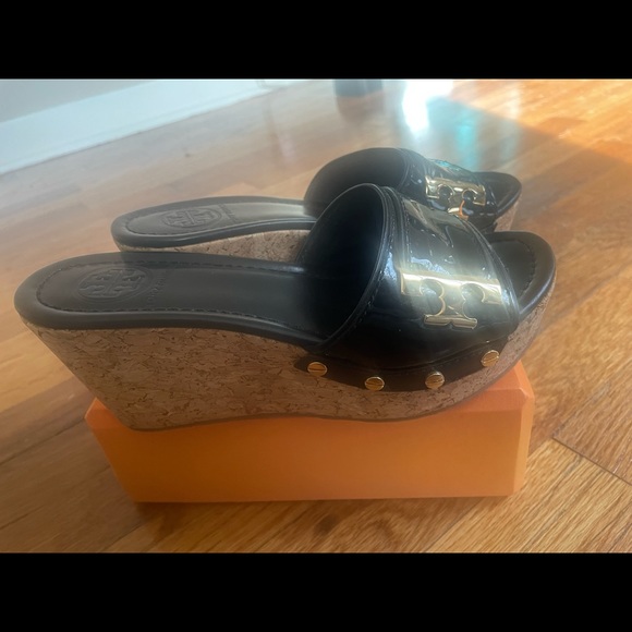 Tory Burch slide wedges - Picture 3 of 7